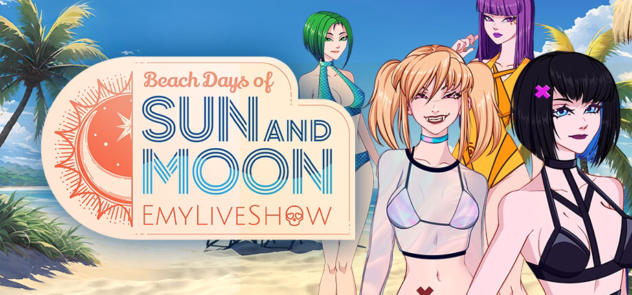 EmyLiveShow- Beach Days of Sun and Moon — free Unity adult game download