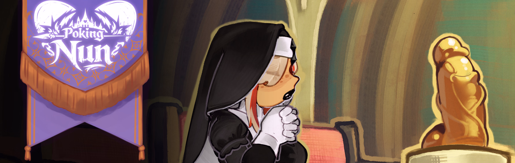 Poking Nun — free Ren'Py adult game download
