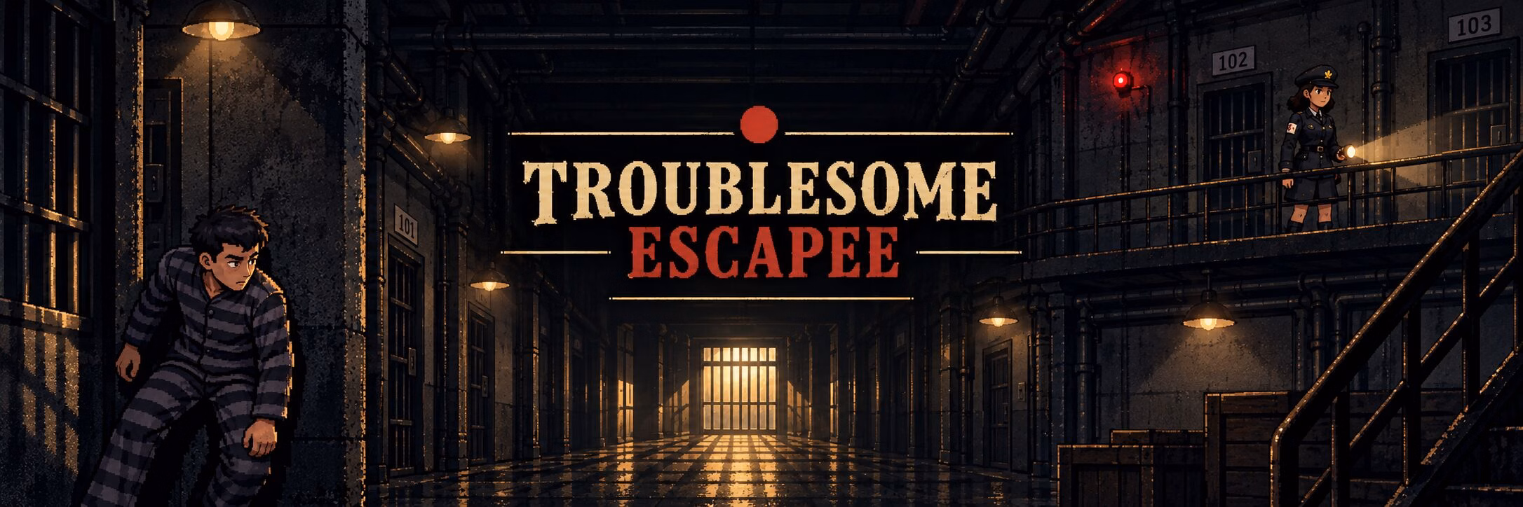 Troublesome Escapee — free Godot adult game download