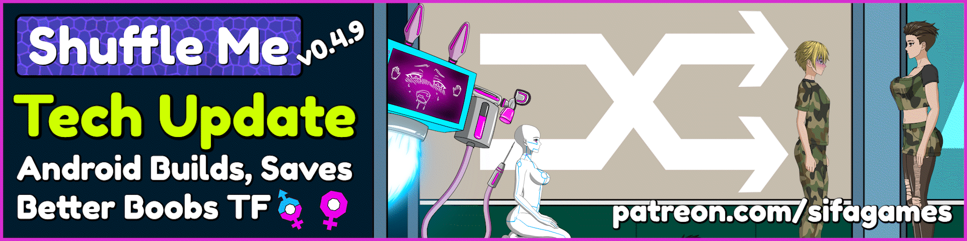 Shuffle Me — free Godot adult game download