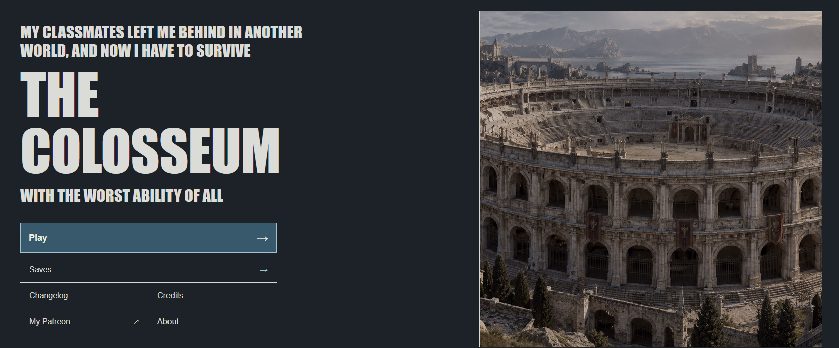 My Classmates Left Me Behind in Another World, and Now I Have to Survive the Colosseum with the Worst Ability of All — free HTML adult game download
