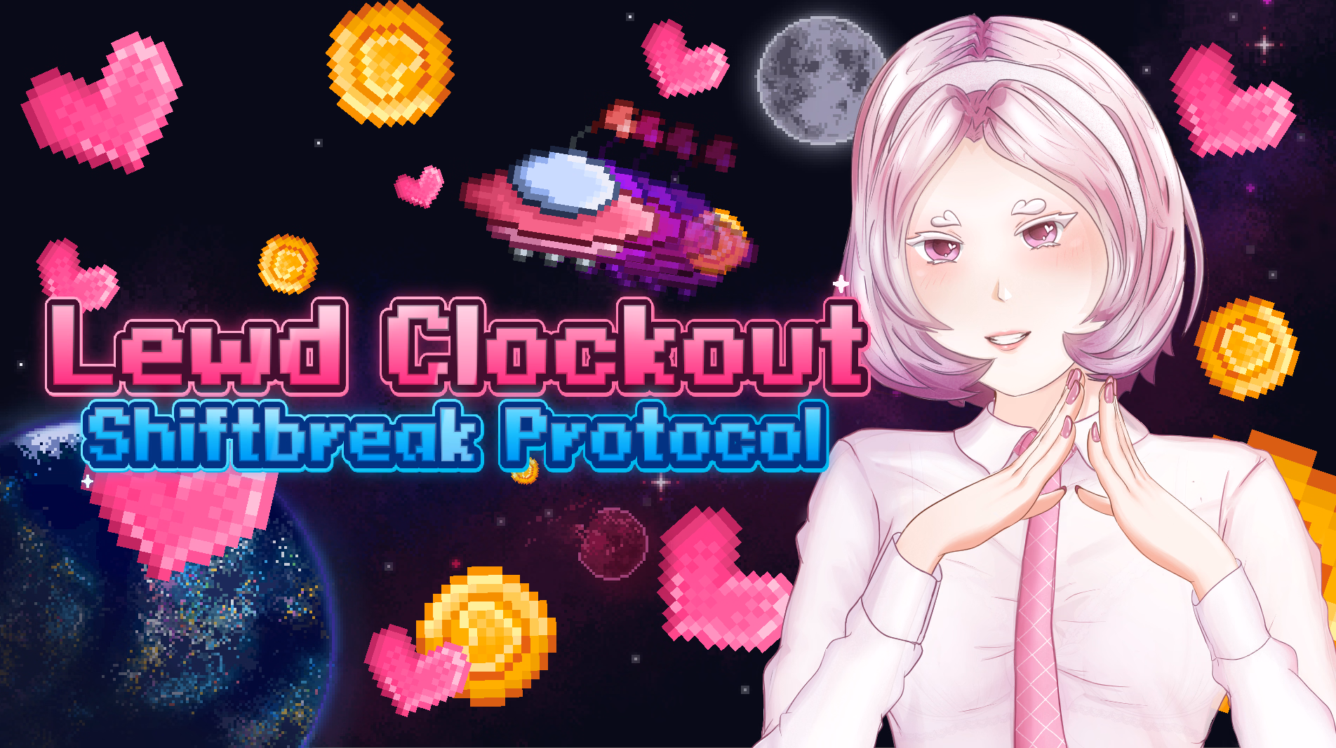 Lewd Clockout: Shiftbreak Protocol — free Godot adult game download