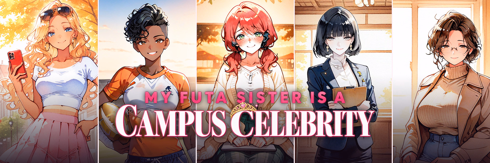 My Futa Sister is a Campus Celebrity — free Godot adult game download