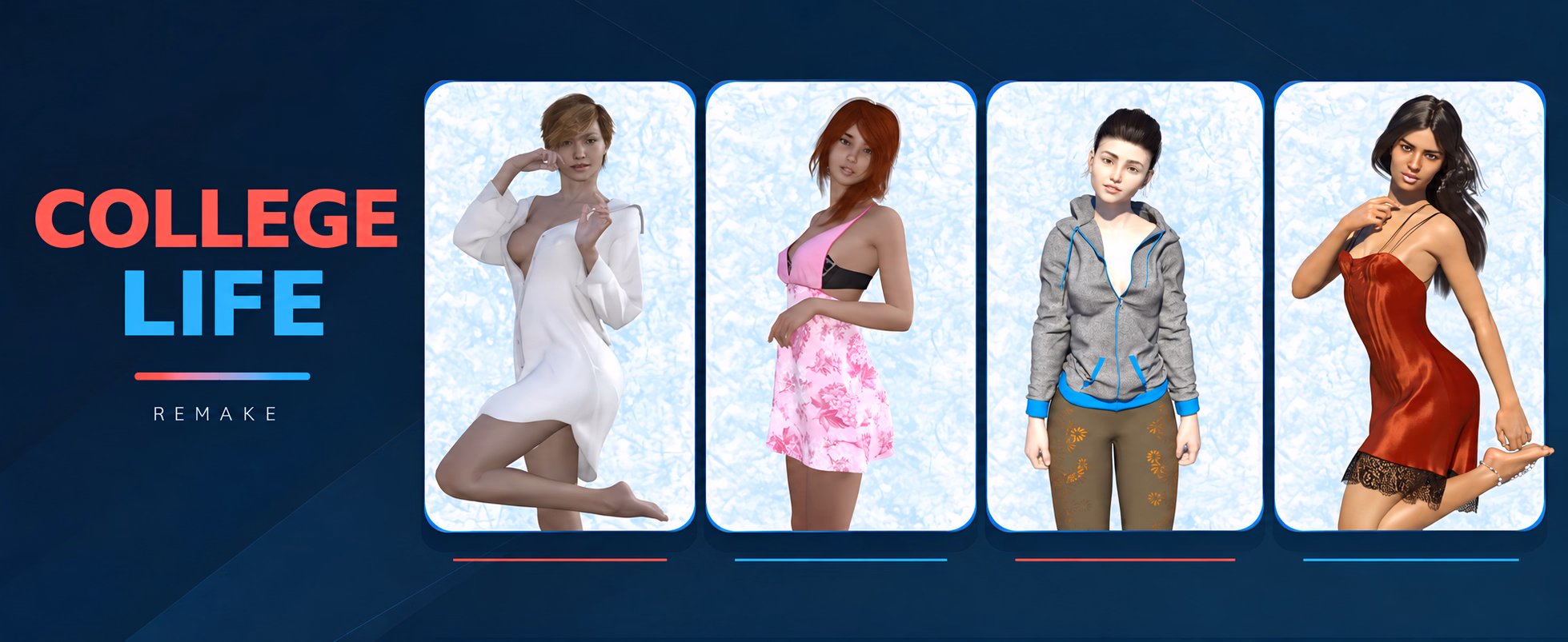 College Life Remake — free Ren'Py adult game download