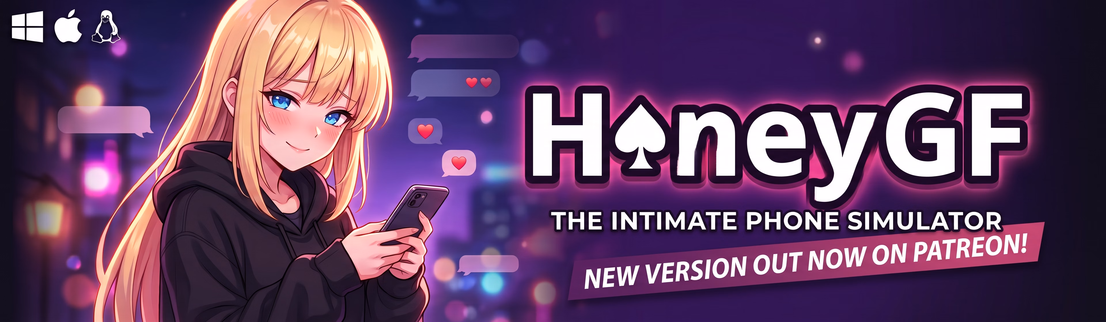 HoneyGf — free Ren'Py adult game download