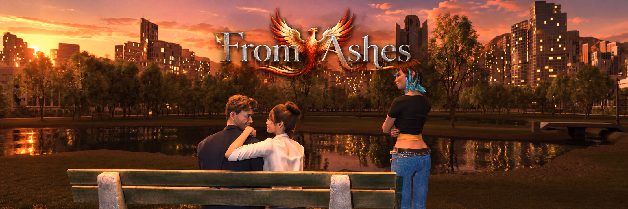 From Ashes — free Ren'Py adult game download