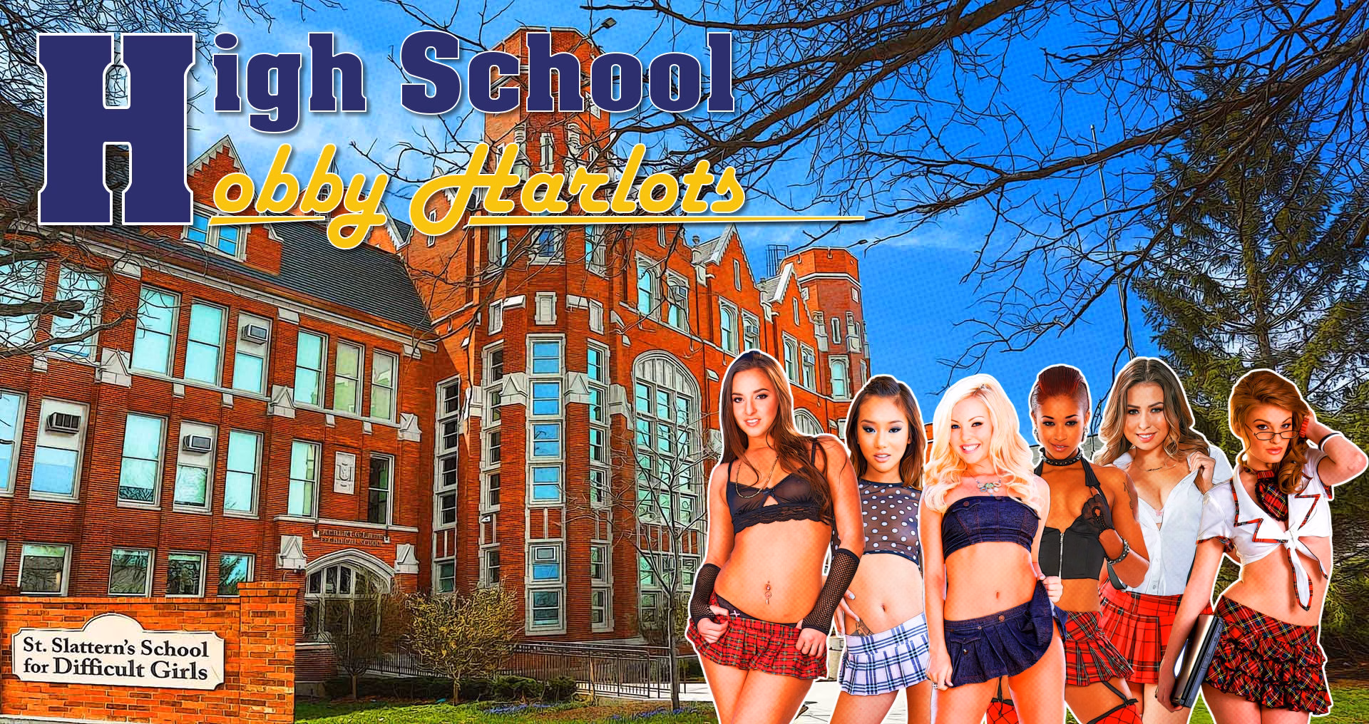 High School Hobby Harlots — free Ren'Py adult game download