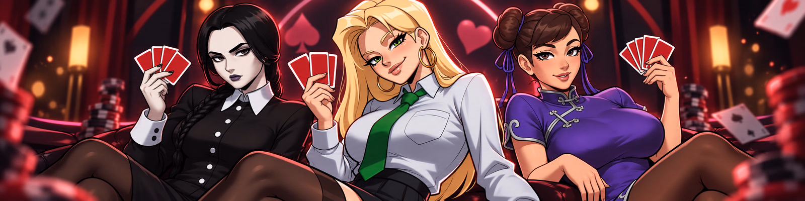 Hentai Strip Poker — free Unity adult game download