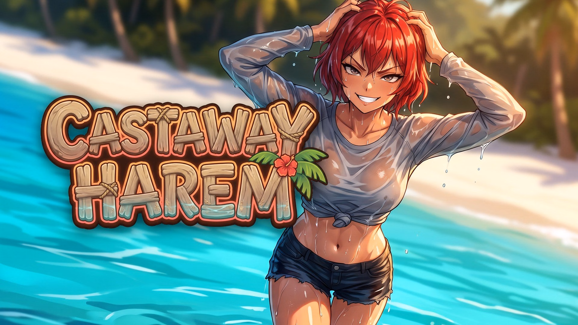 Castaway Harem — free Ren'Py adult game download