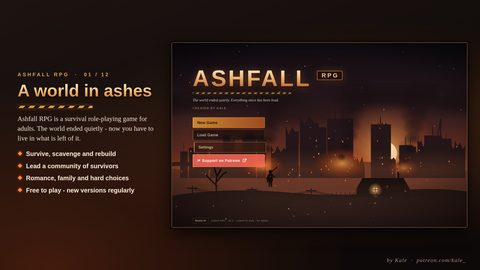 Ashfall RPG screenshot 1