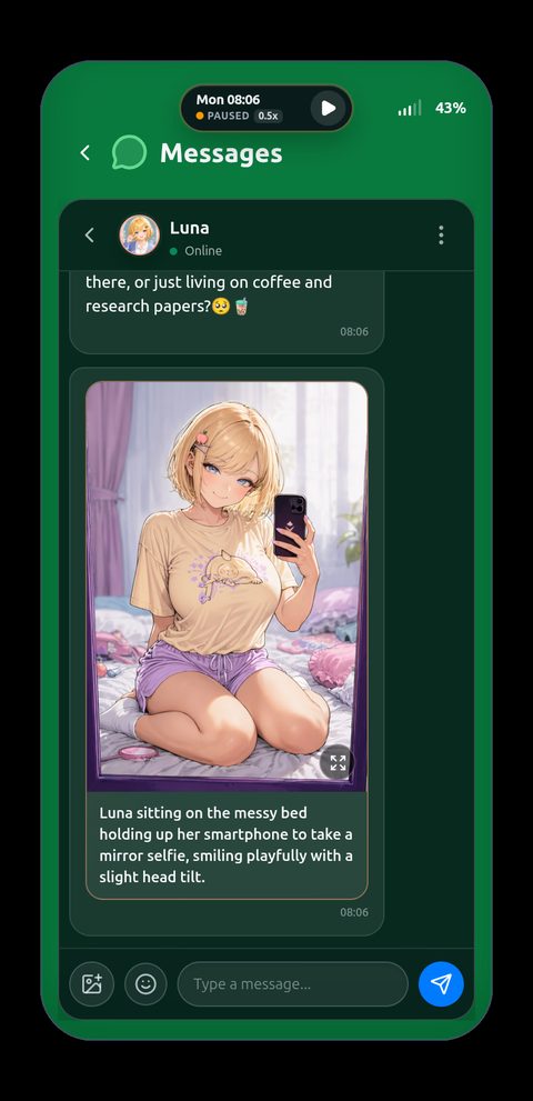 My AI Girlfriend Is Cheating on Me screenshot 1