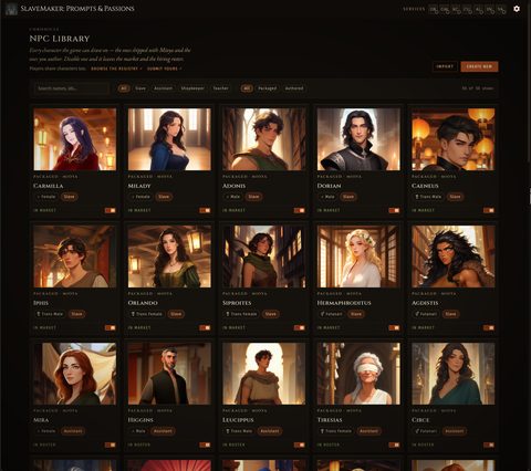 SlaveMaker: Prompts and Passions screenshot 2