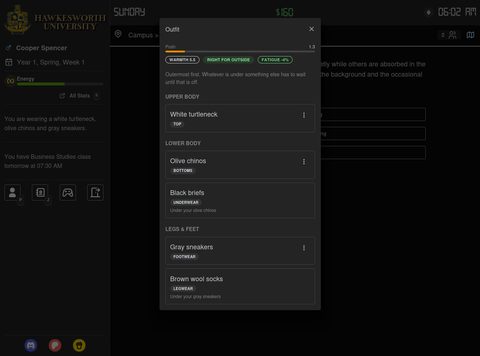 HawkesWorth University screenshot 8