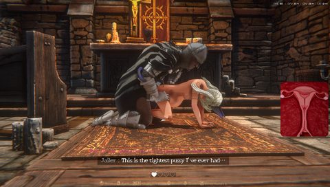 Princess Knight Weperito of the Setting Sun: The Cursed Mark of Lust that Allows Fertilization by the Sperm of Any Race screenshot 1