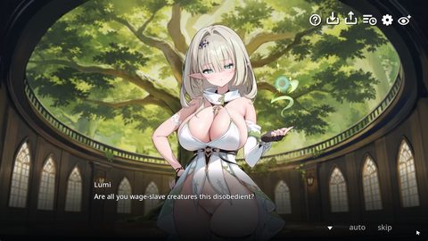 Life as a Caretaker in Another World ~Putting a Bratty, Busty Elf in Her Place~ screenshot 2